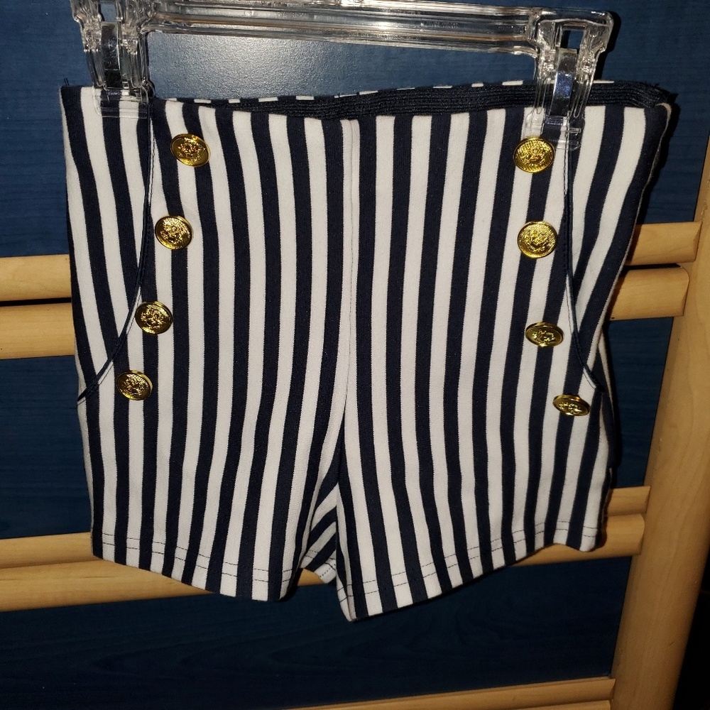 Forever 21 Striped Shorts